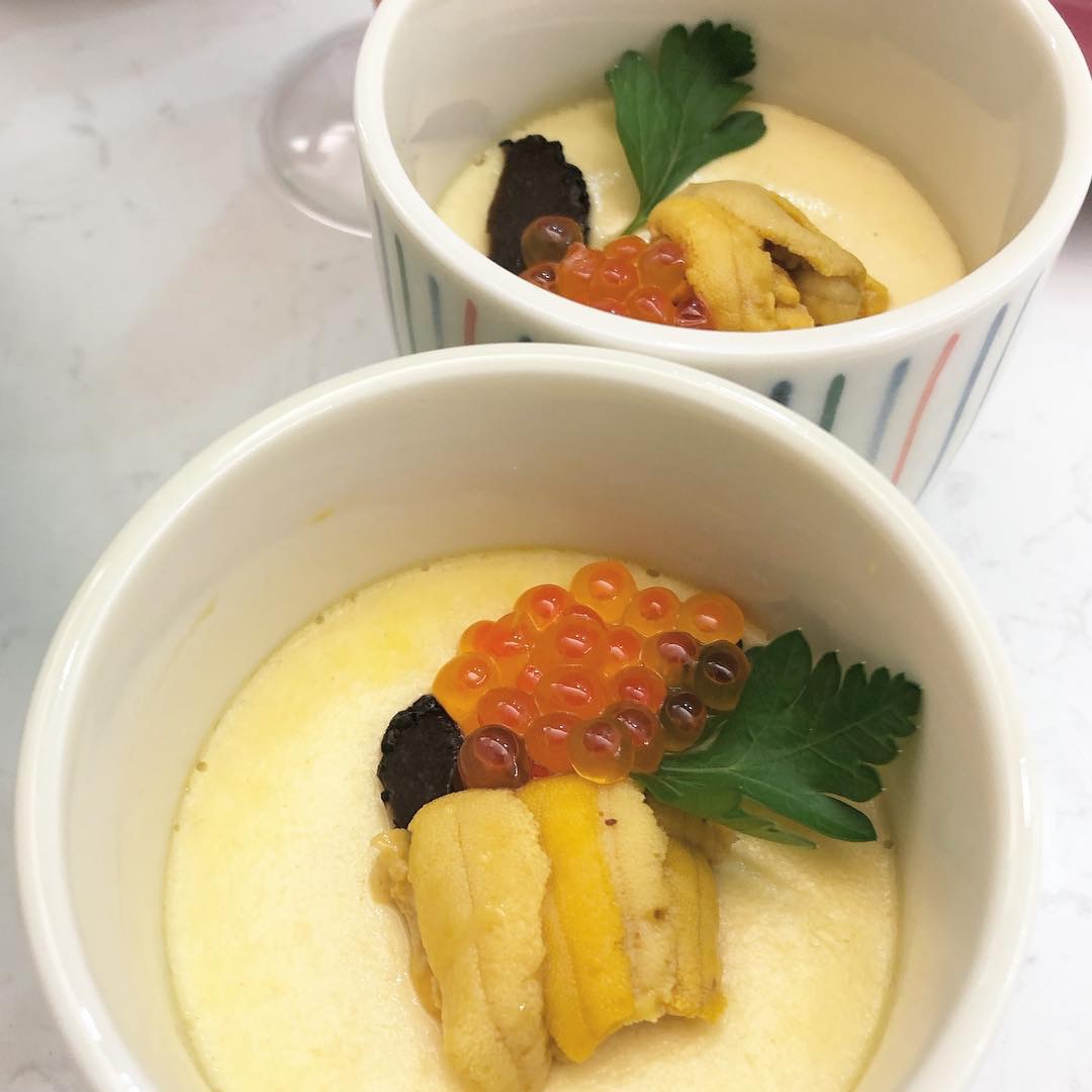 黑松露海膽蒸蛋