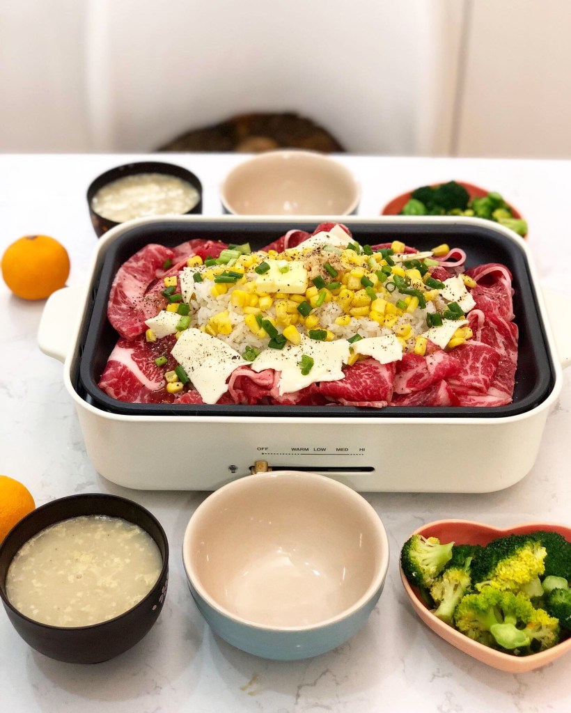 鐵板黑椒汁牛肉飯 