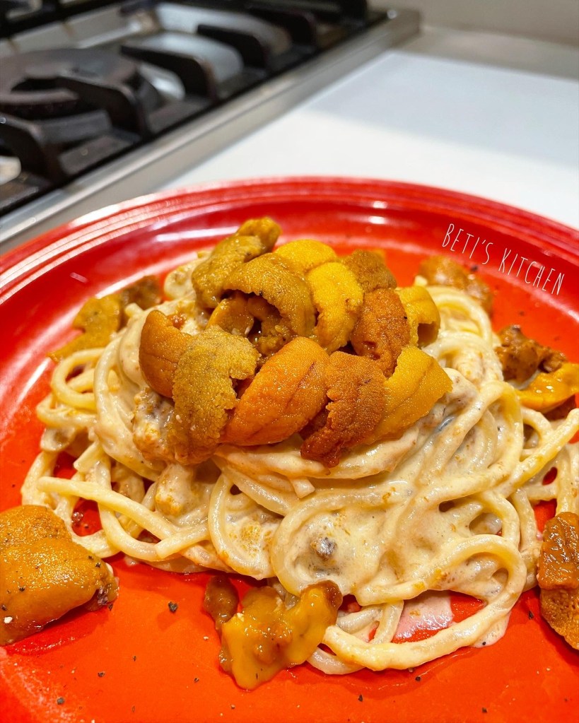 北海道海膽忌廉意粉