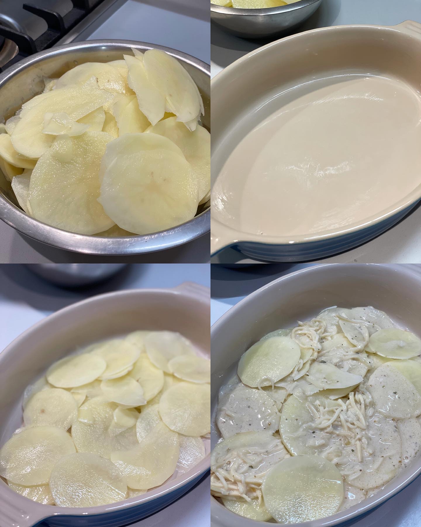 法式素忌廉焗薯仔 素菜食譜 – Beti's Kitchen 簡易食譜分享