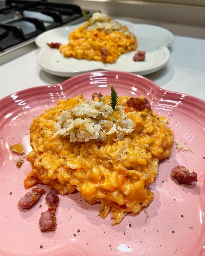 特濃蟹肉芝士蕃茄意大利飯