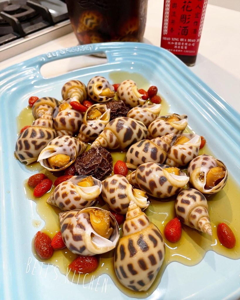 花雕醉野生花螺