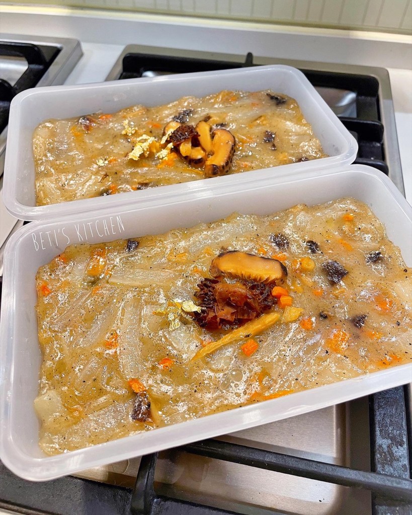 黑松露羊肚菌素蘿蔔糕 