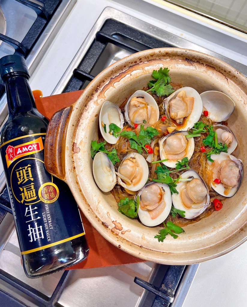 豉油王大蜆粉絲煲