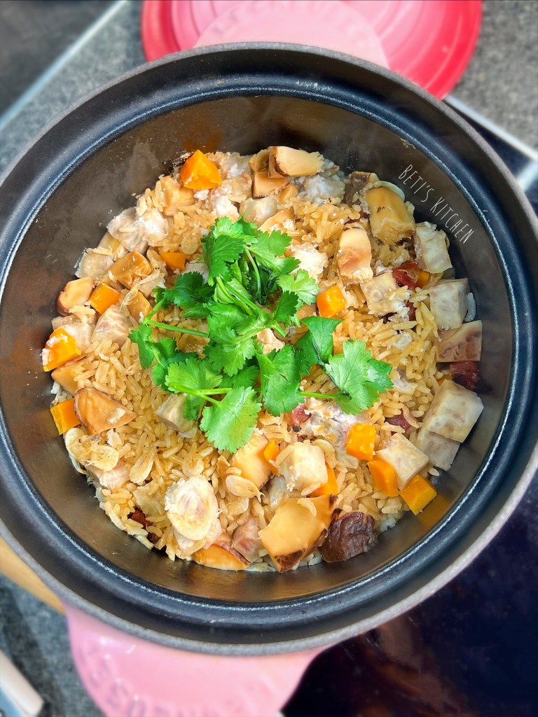 芋頭臘腸焗飯
