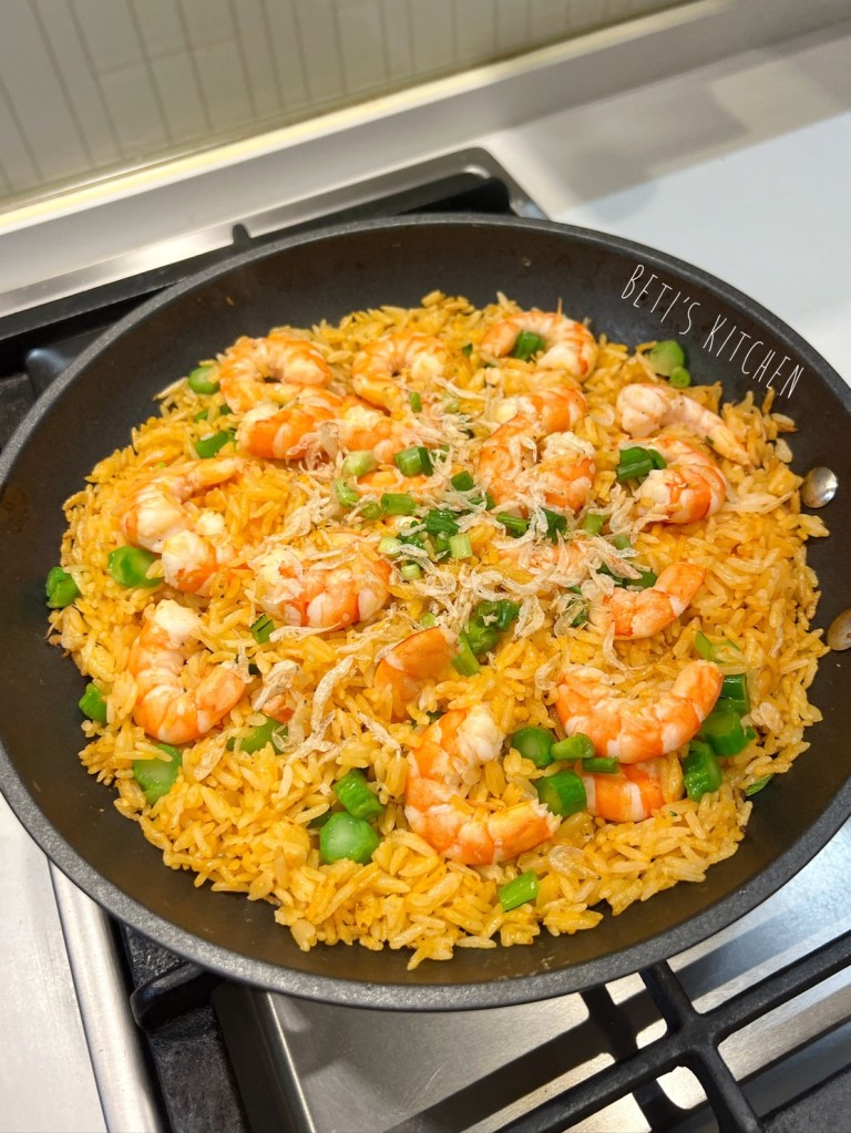 海蝦櫻花蝦黃金炒飯