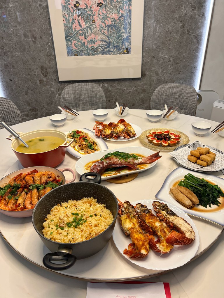 Seafood dinner for seven💙七人中式海鮮晚餐